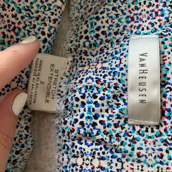 Van Heusen Stretch Ankle Length Work Pants - Picture 2 of 5